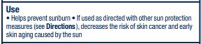Indications And Usage (Essential Spf50 Use)